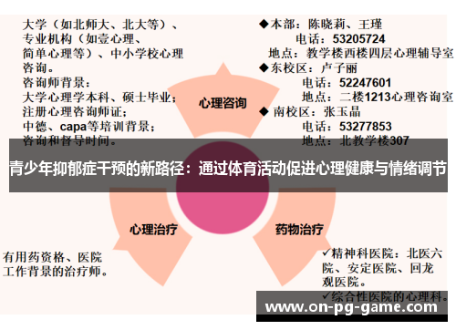 青少年抑郁症干预的新路径：通过体育活动促进心理健康与情绪调节